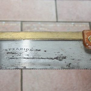 Spear & Jackson 14" Brass Back No52